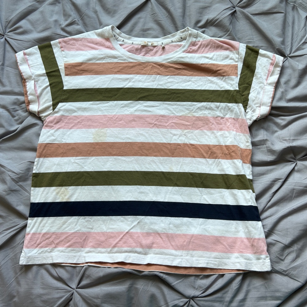 Barbour Striped Short Sleeve Tee